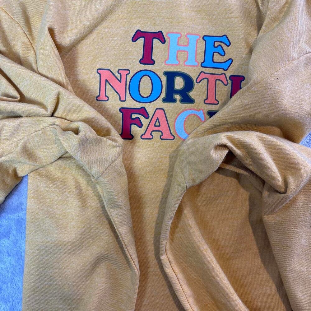 The North Face Yellow Lightweight Hooded Shirt Womens Large - Picture 7 of 7